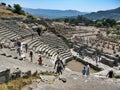 Ephese ancient antique city, Greek theatre Royalty Free Stock Photo